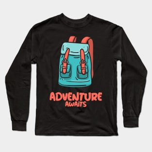 Adventure Awaits Long Sleeve T-Shirt